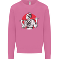 Samurai Tattoo Girl MMA Kenjutsu Kendo Iaido Mens Sweatshirt Jumper Azalea
