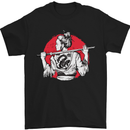 Samurai Tattoo Girl MMA Kenjutsu Kendo Iaido Mens T-Shirt 100% Cotton Black