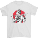 Samurai Tattoo Girl MMA Kenjutsu Kendo Iaido Mens T-Shirt 100% Cotton White