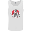 Samurai Tattoo Girl MMA Kenjutsu Kendo Iaido Mens Vest Tank Top White