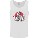 Samurai Tattoo Girl MMA Kenjutsu Kendo Iaido Mens Vest Tank Top White