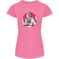 Samurai Tattoo Girl MMA Kenjutsu Kendo Iaido Womens Petite Cut T-Shirt Azalea