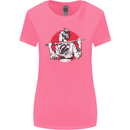 Samurai Tattoo Girl MMA Kenjutsu Kendo Iaido Womens Wider Cut T-Shirt Azalea