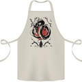 Samurai Warrior Dragon & Sun Fantasy MMA Cotton Apron 100% Organic Natural