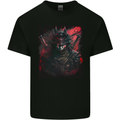 Samurai of Death Japanese Fantasy Warrior Kids T-Shirt Childrens Black
