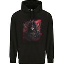 Samurai of Death Japanese Fantasy Warrior Mens 80% Cotton Hoodie Black