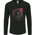 Samurai of Death Japanese Fantasy Warrior Mens Long Sleeve T-Shirt Black