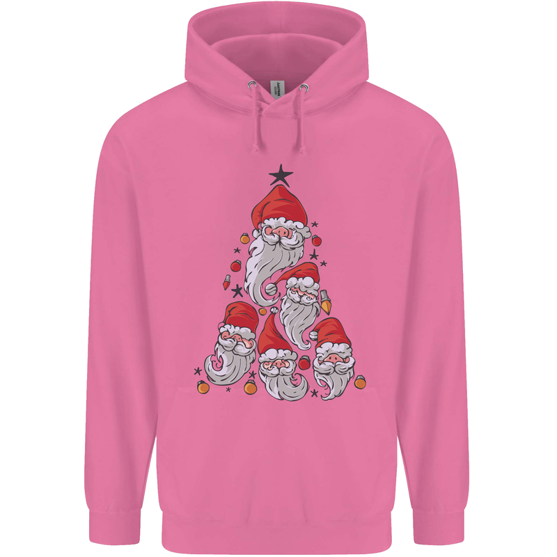Santa Clause Christmas Tree Childrens Kids Hoodie Azalea