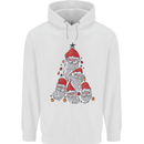 Santa Clause Christmas Tree Childrens Kids Hoodie White