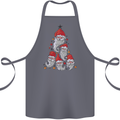 Santa Clause Christmas Tree Cotton Apron 100% Organic Steel