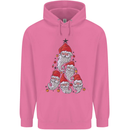 Santa Clause Christmas Tree Mens 80% Cotton Hoodie Azelea