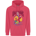 Santa Vacations Funny Christmas Surfer Surfing Childrens Kids Hoodie Heliconia