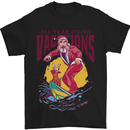 Santa Vacations Funny Christmas Surfer Surfing Mens T-Shirt 100% Cotton Black