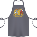Santa vs Jesus Funny Christmas Xmas Cotton Apron 100% Organic Steel