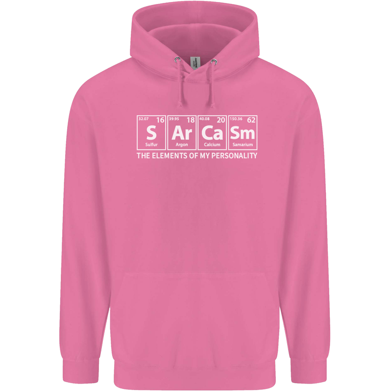 Sarcasm the Elements Personality Funny ECG Childrens Kids Hoodie Azalea