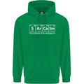 Sarcasm the Elements Personality Funny ECG Childrens Kids Hoodie Irish Green