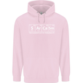 Sarcasm the Elements Personality Funny ECG Childrens Kids Hoodie Light Pink