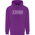 Sarcasm the Elements Personality Funny ECG Childrens Kids Hoodie Purple