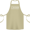 Sarcasm the Elements Personality Funny ECG Cotton Apron 100% Organic Khaki