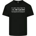 Sarcasm the Elements Personality Funny ECG Kids T-Shirt Childrens Black