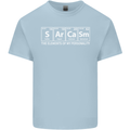 Sarcasm the Elements Personality Funny ECG Kids T-Shirt Childrens Light Blue