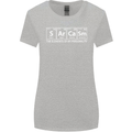 Sarcasm the Elements Personality Funny ECG Womens Wider Cut T-Shirt Sports Grey