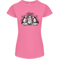 Satanic Cats Black Magic Pentacle Womens Petite Cut T-Shirt Azalea