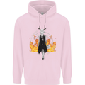 Satanic Witch Summon Ouija Board Satan Hell Childrens Kids Hoodie Light Pink