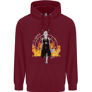 Satanic Witch Summon Ouija Board Satan Hell Childrens Kids Hoodie Maroon