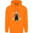 Satanic Witch Summon Ouija Board Satan Hell Childrens Kids Hoodie Orange