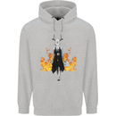Satanic Witch Summon Ouija Board Satan Hell Childrens Kids Hoodie Sports Grey