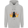 Satanic Witch Summon Ouija Board Satan Hell Childrens Kids Hoodie Sports Grey