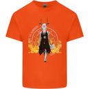 Satanic Witch Summon Ouija Board Satan Hell Kids T-Shirt Childrens Orange