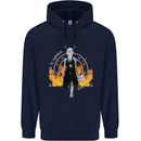 Satanic Witch Summon Ouija Board Satan Hell Mens 80% Cotton Hoodie Navy Blue