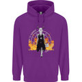 Satanic Witch Summon Ouija Board Satan Hell Mens 80% Cotton Hoodie Purple
