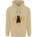 Satanic Witch Summon Ouija Board Satan Hell Mens 80% Cotton Hoodie Sand