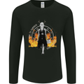Satanic Witch Summon Ouija Board Satan Hell Mens Long Sleeve T-Shirt Black