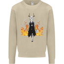 Satanic Witch Summon Ouija Board Satan Hell Mens Sweatshirt Jumper Sand