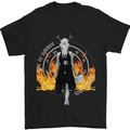 Satanic Witch Summon Ouija Board Satan Hell Mens T-Shirt Cotton Gildan Black