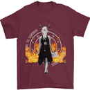 Satanic Witch Summon Ouija Board Satan Hell Mens T-Shirt Cotton Gildan Maroon