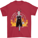Satanic Witch Summon Ouija Board Satan Hell Mens T-Shirt Cotton Gildan Red