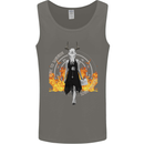 Satanic Witch Summon Ouija Board Satan Hell Mens Vest Tank Top Charcoal