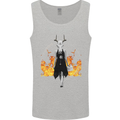 Satanic Witch Summon Ouija Board Satan Hell Mens Vest Tank Top Sports Grey