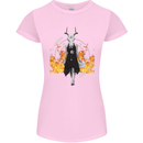 Satanic Witch Summon Ouija Board Satan Hell Womens Petite Cut T-Shirt Light Pink