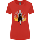 Satanic Witch Summon Ouija Board Satan Hell Womens Wider Cut T-Shirt Red