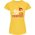 Save My Scuba Gear Diver Diving Dive Womens Petite Cut T-Shirt Yellow