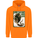 Save Nature Environment Climate Change Life Childrens Kids Hoodie Orange