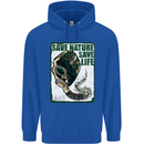 Save Nature Environment Climate Change Life Childrens Kids Hoodie Royal Blue