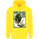 Save Nature Environment Climate Change Life Childrens Kids Hoodie Yellow