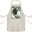 Save Nature Environment Climate Change Life Cotton Apron 100% Organic Natural